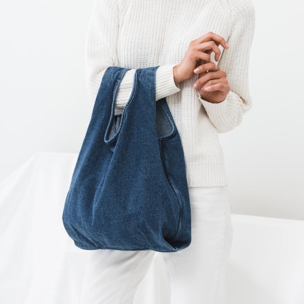 denim medium baggu